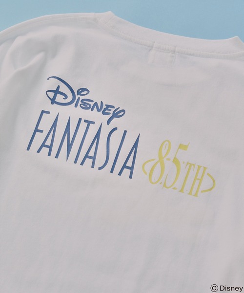 Disney（ディズニー）の「(DISNEY『FANTASIA』)L/S TEE（Tシャツ/カットソー・レディース・ブラック/ホワイト・ONE SIZE）」の7枚目の写真