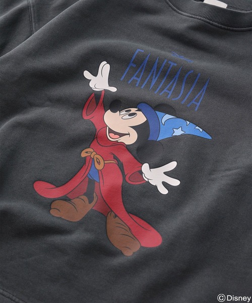 Disney（ディズニー）の「(DISNEY『FANTASIA』)L/S TEE（Tシャツ/カットソー・レディース・ブラック/ホワイト・ONE SIZE）」の18枚目の写真