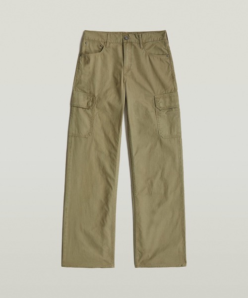 G-STAR（ジースター）の「Judee Cargo Pants/ワイドルーズカーゴパンツ（カーゴパンツ・レディース・グリーン系その他・24inch/25inch/26inch/27inch）」の6枚目の写真