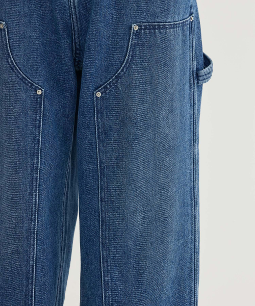 COVERNAT(カバーナット)の「ワイドカーペンターダブルニデニムパンツ ブルー(デニムパンツ・レディース・その他・X-LARGE/SMALL/MEDIUM/LARGE)」の9枚目の写真