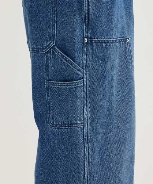 COVERNAT(カバーナット)の「ワイドカーペンターダブルニデニムパンツ ブルー(デニムパンツ・レディース・その他・X-LARGE/SMALL/MEDIUM/LARGE)」の10枚目の写真