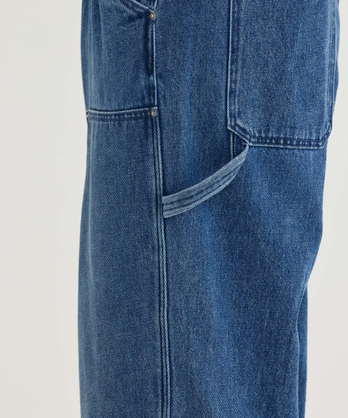 COVERNAT(カバーナット)の「ワイドカーペンターダブルニデニムパンツ ブルー(デニムパンツ・レディース・その他・X-LARGE/SMALL/MEDIUM/LARGE)」の11枚目の写真