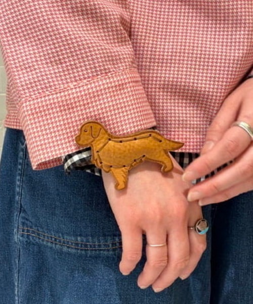 BEAMS BOY(ビームスボーイ)の「LA CUOIERIA / ヘアゴム(ヘアゴム・レディース・ブラック/ホワイト/ベージュ/ブラウン・ONE SIZE)」の15枚目の写真