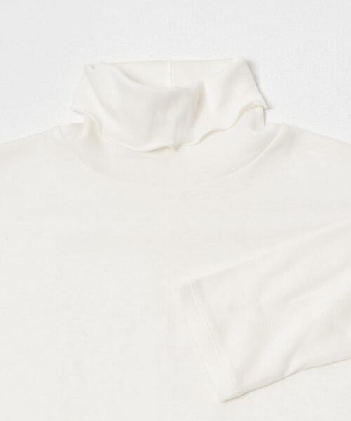 セール】コットンカシミヤハイネックカットソー（Tシャツ/カットソー