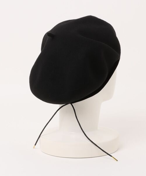 MAISON Birth（メゾンバース）の「MAISON Birth メゾンバース / VELWOOL LIGHT BERET ウールライトベレー帽 / MB-25312（ハンチング/ベレー帽・レディース・ベージュ/ダークネイビー/オリーブ/ブラック・FREE）」の10枚目の写真