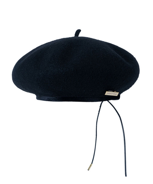 MAISON Birth（メゾンバース）の「MAISON Birth メゾンバース / VELWOOL LIGHT BERET ウールライトベレー帽 / MB-25312（ハンチング/ベレー帽・レディース・ベージュ/ダークネイビー/オリーブ/ブラック・FREE）」の2枚目の写真