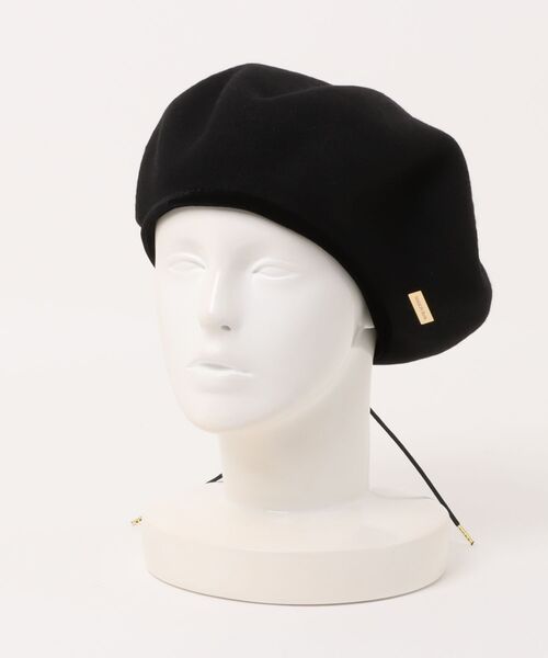 MAISON Birth（メゾンバース）の「MAISON Birth メゾンバース / VELWOOL LIGHT BERET ウールライトベレー帽 / MB-25312（ハンチング/ベレー帽・レディース・ベージュ/ダークネイビー/オリーブ/ブラック・FREE）」の9枚目の写真