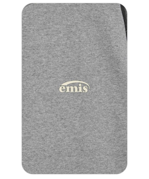 EMIS(イミス)の「HALF ZIP-UP LOGO SWEAT SHIRT(スウェット・レディース・ブラウン/ネイビー/ミックスグレー・M/S)」の8枚目の写真