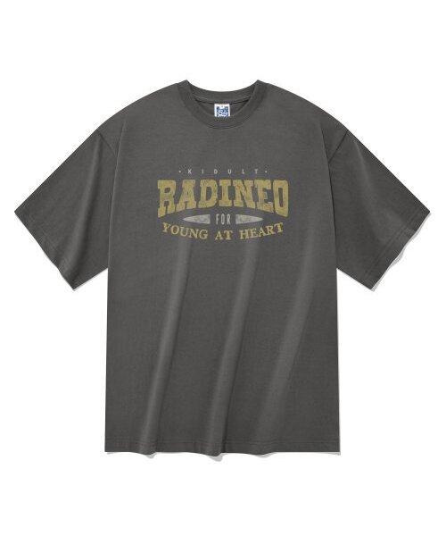 RADINEO(ラディネオ)の「ヴィンテージロゴ半袖Tシャツグレー(Tシャツ/カットソー・メンズ・その他・LARGE/MEDIUM/SMALL/X-LARGE)」の1枚目の写真