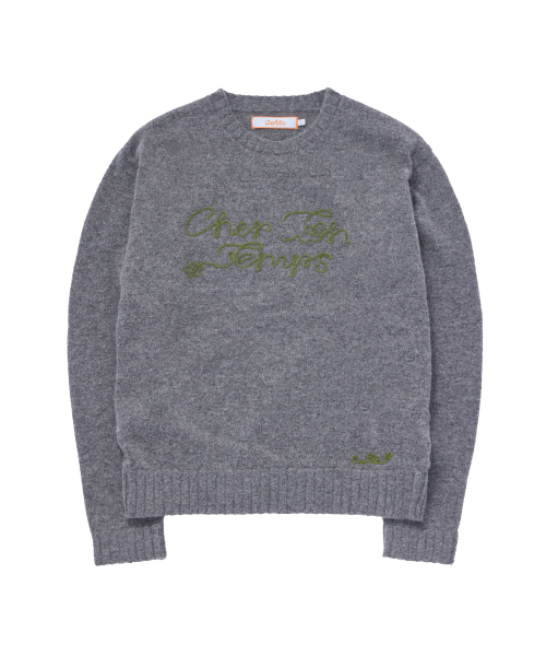 COTTE(コッテ)の「CTTレタリングニット(ブラウン)(ニット/セーター・レディース・その他・size1/size2)」の2枚目の写真