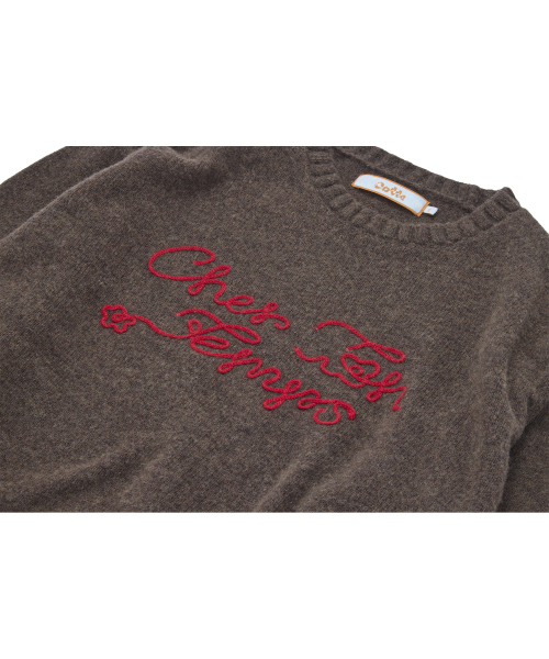 COTTE(コッテ)の「CTTレタリングニット(ブラウン)(ニット/セーター・レディース・その他・size1/size2)」の4枚目の写真