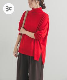 URBAN RESEARCH DOORS | ウォッシャブルウールタートルネックワイドプルオーバー(ニット/セーター)