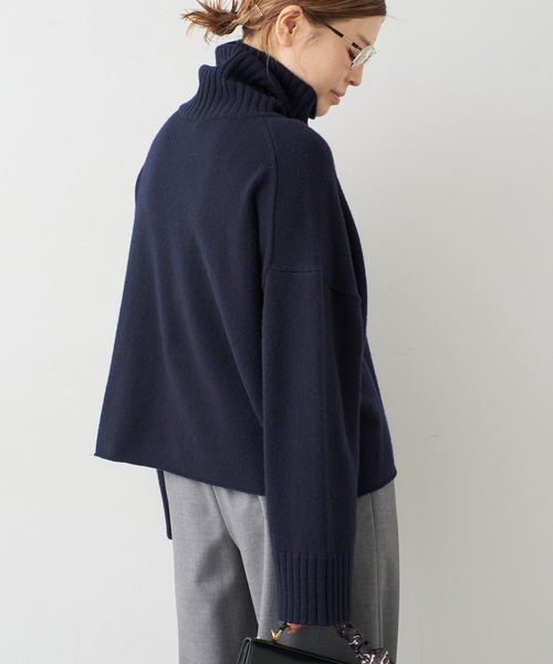 追加 *Cropped タートルネック ニット（ニット/セーター）｜Deuxieme