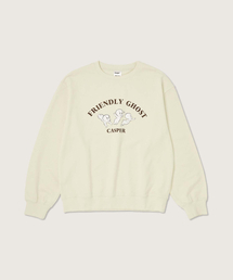 PLAC（プラック）の「CASPER x PLAC フライングキャスパースウェットシャツ ベージュ（スウェット）」