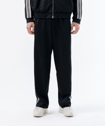 DUCKDIVE（ダックダイブ）の「リングテープトラックパンツブラック（スウェットパンツ）」