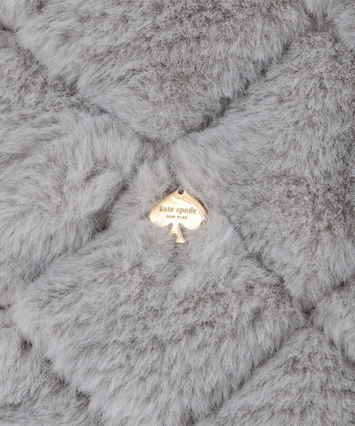 セール】フェイクファーキルトブルゾン（ブルゾン）｜kate spade new