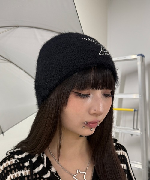 Figments（フィグメンツ）の「ナンバリングスターワッチ（キャップ・レディース・ブラック・FREE）」の2枚目の写真