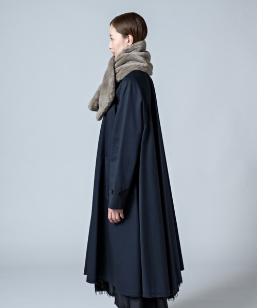 CALIFORNIA OUTFITTERS（カリフォルニア アウトフィッターズ）の「12B5 さしこみ フェイクファー ティペット（マフラー・レディース・ブラック/ブラウン/ライトグレー/ナチュラル・ONESIZE）」の12枚目の写真