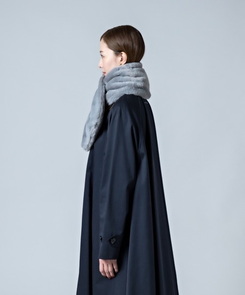 CALIFORNIA OUTFITTERS（カリフォルニア アウトフィッターズ）の「12B5 さしこみ フェイクファー ティペット（マフラー・レディース・ブラック/ブラウン/ライトグレー/ナチュラル・ONESIZE）」の10枚目の写真