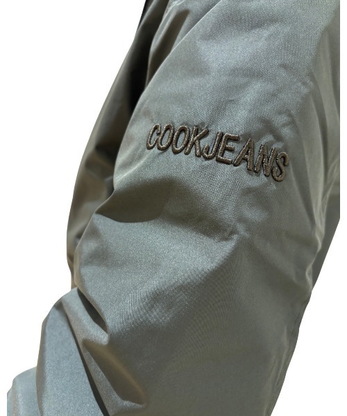 COOK JEANS(クックジーンズ)の「リバーシブルMA-1ジャケット(テーラードジャケット・メンズ・オリーブ×ブラック/ブラック×ホワイト・LARGE/MEDIUM/X-LARGE/SMALL)」の15枚目の写真