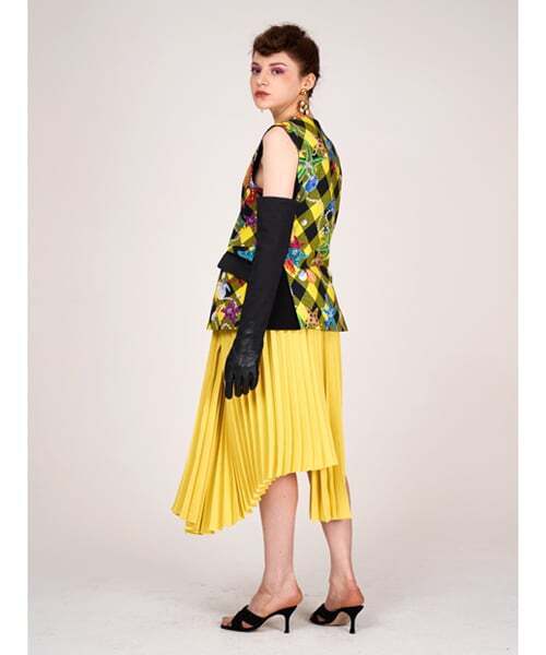 GREEDILOUS(グリディアス)の「オーシャンチェックプリントベスト(ベスト・レディース・その他・SMALL/MEDIUM/LARGE/X-SMALL)」の3枚目の写真