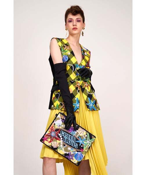 GREEDILOUS(グリディアス)の「オーシャンチェックプリントベスト(ベスト・レディース・その他・SMALL/MEDIUM/LARGE/X-SMALL)」の4枚目の写真
