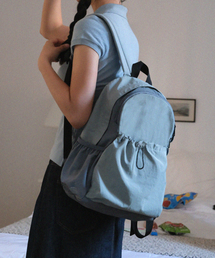 KIMHACHAN（キムハチャン）の「ナイロンミニトラベルバックパック - ブルー（バックパック/リュック）」