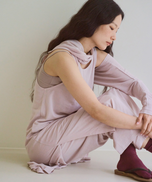CHAMASPORTSLAB（チャマ スポーツラボ）の「CSL_Hanji Bolero_Gray Lilac（その他トップス・レディース・その他・FREE）」の3枚目の写真