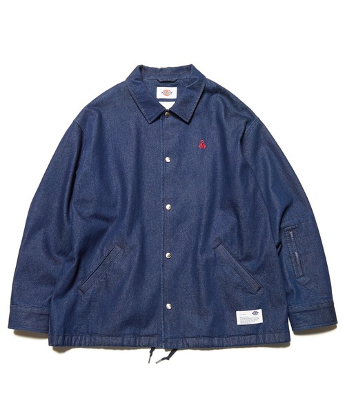 SOPHNET.（ソフネット）の「DICKIES OVERSIZED COACH JACKET（ブルゾン・メンズ・インディゴブルー/ライトインディゴブルー・1/2/3/4/5）」の2枚目の写真