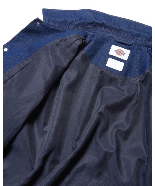 SOPHNET.（ソフネット）の「DICKIES OVERSIZED COACH JACKET（ブルゾン・メンズ・インディゴブルー/ライトインディゴブルー・1/2/3/4/5）」の10枚目の写真