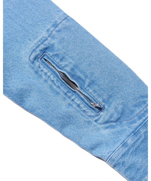 SOPHNET.（ソフネット）の「DICKIES OVERSIZED COACH JACKET（ブルゾン・メンズ・インディゴブルー/ライトインディゴブルー・1/2/3/4/5）」の18枚目の写真