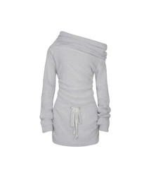 MISTY LOOSE DRESS light grey