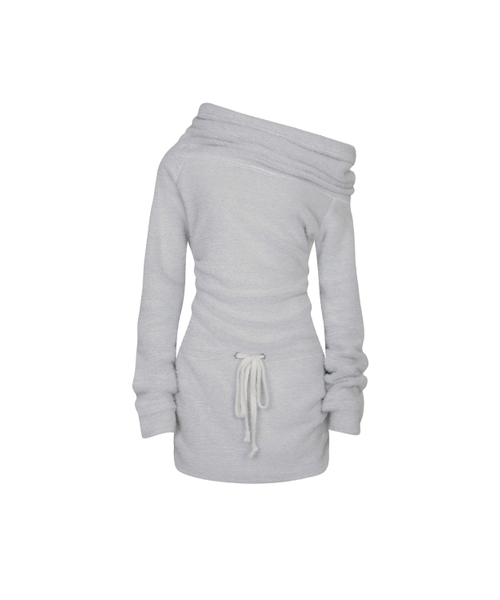 PAIN OR PLEASURE(ペインオアプレジャー)の「MISTY LOOSE DRESS light grey(ワンピース・レディース・その他・MEDIUM/SMALL)」の1枚目の写真