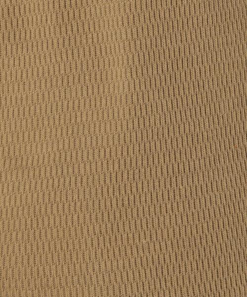 Another Edition（アナザーエディション）の「ハニカムメッシュロングTシャツ/AEBC CハニカムメッシュLong T◆（Tシャツ/カットソー・レディース・オフホワイト/ライトグレー/ベージュ・FREE）」の14枚目の写真