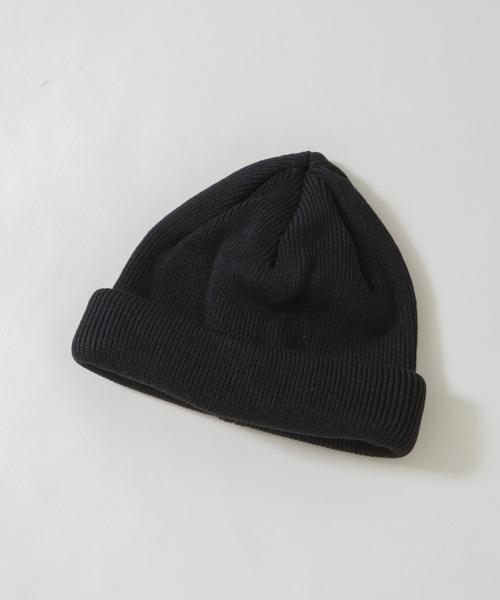 RACAL（ラカル）の「RACAL/Roll Knit Cap（ニットキャップ/ビーニー・メンズ・グレー/ブラック/アイボリー/オリーブ/グリーン/オレンジ・FREE）」の2枚目の写真