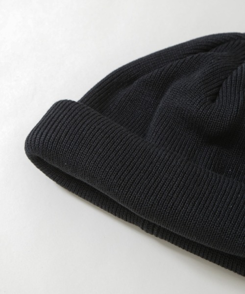 RACAL（ラカル）の「RACAL/Roll Knit Cap（ニットキャップ/ビーニー・メンズ・グレー/ブラック/アイボリー/オリーブ/グリーン/オレンジ・FREE）」の9枚目の写真