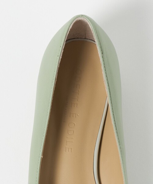 ODETTE E ODILE（オデットエオディール）の「ポインテッドプレーン フラット20↓↑（パンプス・レディース・シルバー/モカ/ケリーグリーン・25cm/24.5cm/24cm/23cm/22.5cm/23.5cm/22cm）」の6枚目の写真