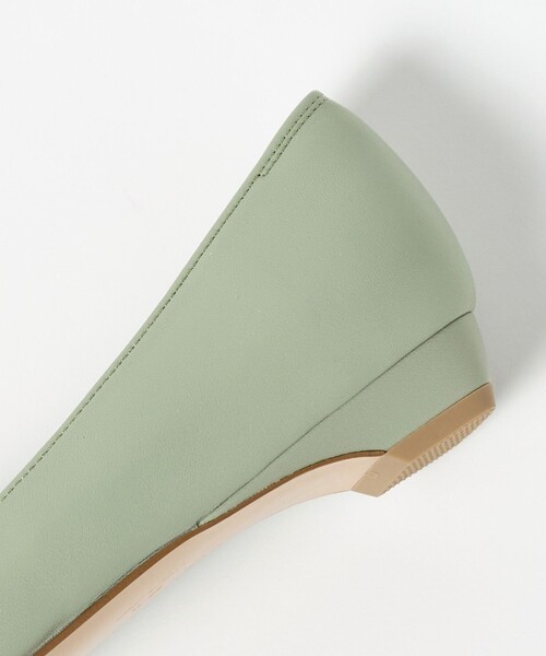 ODETTE E ODILE（オデットエオディール）の「ポインテッドプレーン フラット20↓↑（パンプス・レディース・シルバー/モカ/ケリーグリーン・25cm/24.5cm/24cm/23cm/22.5cm/23.5cm/22cm）」の8枚目の写真