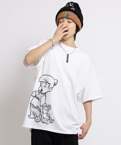 MILKBOY(ミルクボーイ)の「SLEEPY BOY Tシャツ(Tシャツ/カットソー・レディース・C/A/B・L/M)」の2枚目の写真