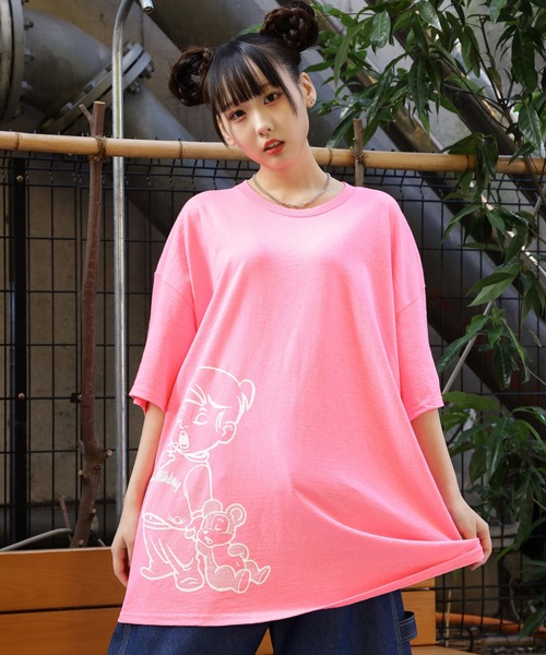 MILKBOY(ミルクボーイ)の「SLEEPY BOY Tシャツ(Tシャツ/カットソー・レディース・C/A/B・L/M)」の1枚目の写真