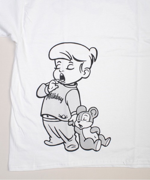 MILKBOY(ミルクボーイ)の「SLEEPY BOY Tシャツ(Tシャツ/カットソー・レディース・C/A/B・L/M)」の15枚目の写真