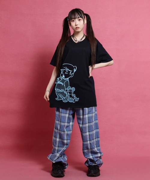 MILKBOY(ミルクボーイ)の「SLEEPY BOY Tシャツ(Tシャツ/カットソー・レディース・C/A/B・L/M)」の14枚目の写真
