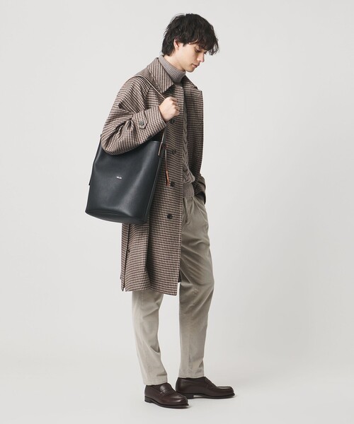 hALON（アーロン）の「＜hALON＞レザー バケットバッグM（トートバッグ・メンズ・ブラック・FREE）」の19枚目の写真