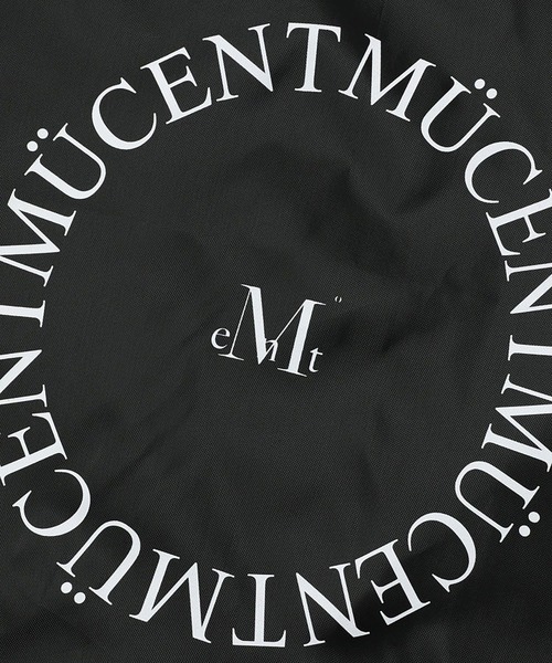 MUCENT（ムセント）の「MUCENT（ムセント）-   ARC LOGO GYM SACK（バックパック/リュック・メンズ・ブラック・FREE）」の3枚目の写真
