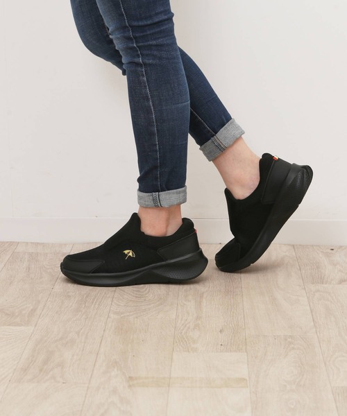 Arnold Palmer（アーノルドパーマー）の「Arnold Palmer Slide fit 防水スニーカー AL1402（スニーカー・レディース・ブラック/グレー・25cm/24.5cm/24cm/23.5cm/23cm/22.5cm）」の8枚目の写真