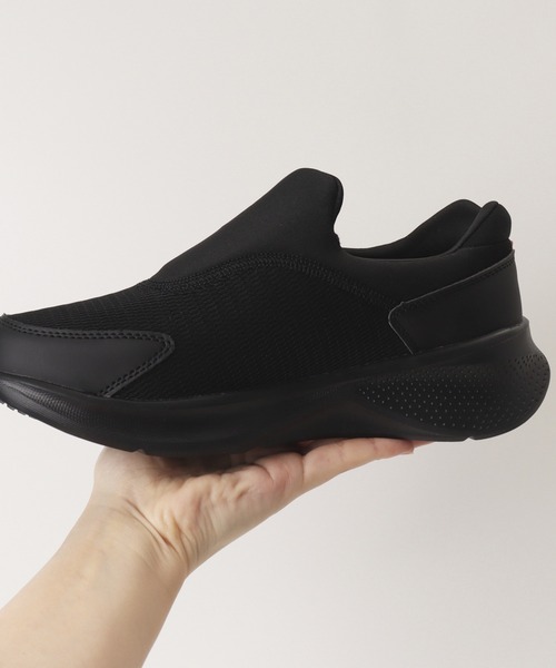 Arnold Palmer（アーノルドパーマー）の「Arnold Palmer Slide fit 防水スニーカー AL1402（スニーカー・レディース・ブラック/グレー・25cm/24.5cm/24cm/23.5cm/23cm/22.5cm）」の19枚目の写真