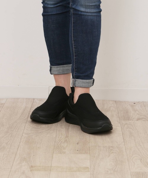 Arnold Palmer（アーノルドパーマー）の「Arnold Palmer Slide fit 防水スニーカー AL1402（スニーカー・レディース・ブラック/グレー・25cm/24.5cm/24cm/23.5cm/23cm/22.5cm）」の20枚目の写真