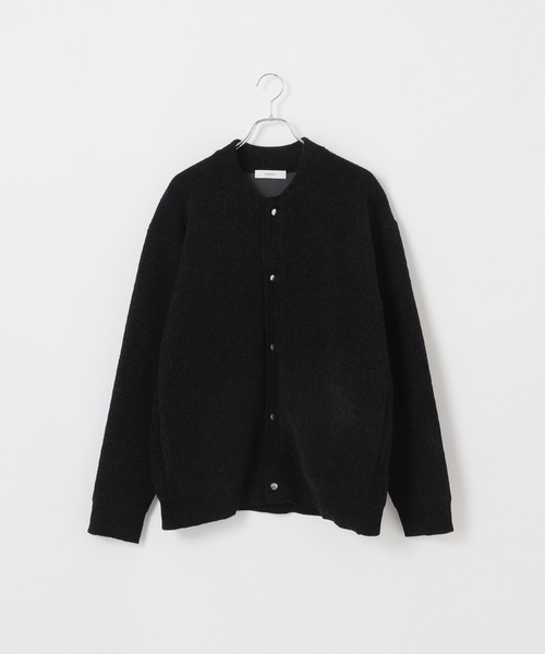 B.C STOCK（ベーセーストック）の「モールリブカーディガン（カーディガン/ボレロ・メンズ・ブラック/チャコールグレー/ネイビー/レッド・LARGE/MEDIUM）」の8枚目の写真