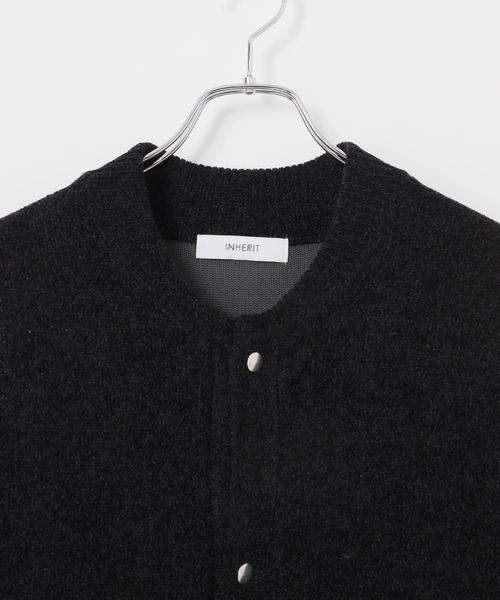 B.C STOCK（ベーセーストック）の「モールリブカーディガン（カーディガン/ボレロ・メンズ・ブラック/チャコールグレー/ネイビー/レッド・LARGE/MEDIUM）」の9枚目の写真