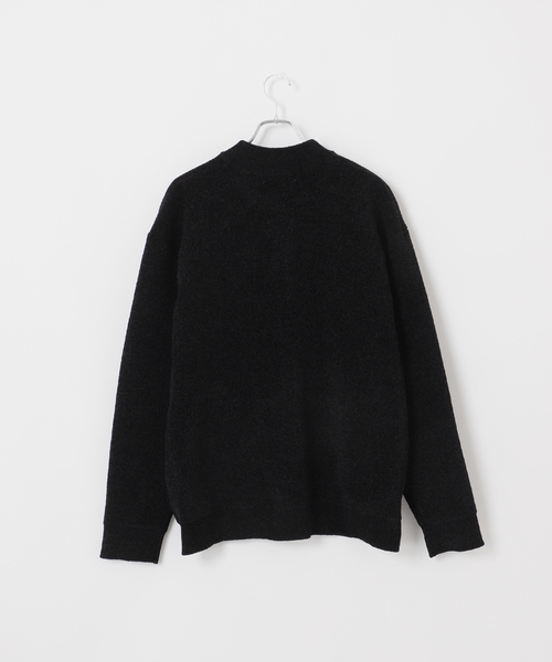 B.C STOCK（ベーセーストック）の「モールリブカーディガン（カーディガン/ボレロ・メンズ・ブラック/チャコールグレー/ネイビー/レッド・LARGE/MEDIUM）」の12枚目の写真